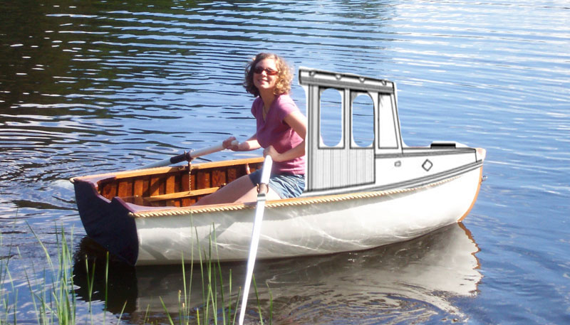 Lobster boat look-a-like dinghy? Lobster boat look-a-like dinghy?