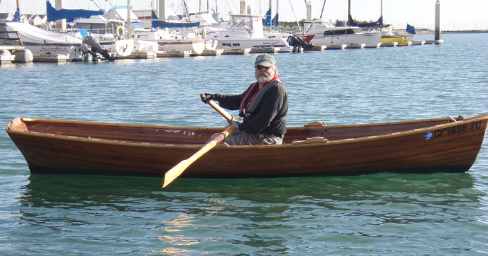 rowing boat. If you really want to row