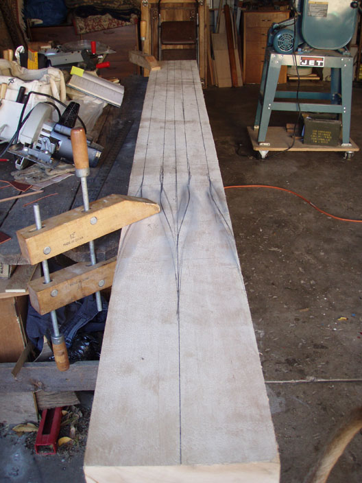 Here is my first attempt at cleating the running loop for the bowsprit 