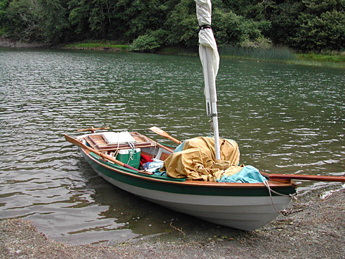  analogy. Here's my Chamberlain dory skiff also in pickup-truck mode