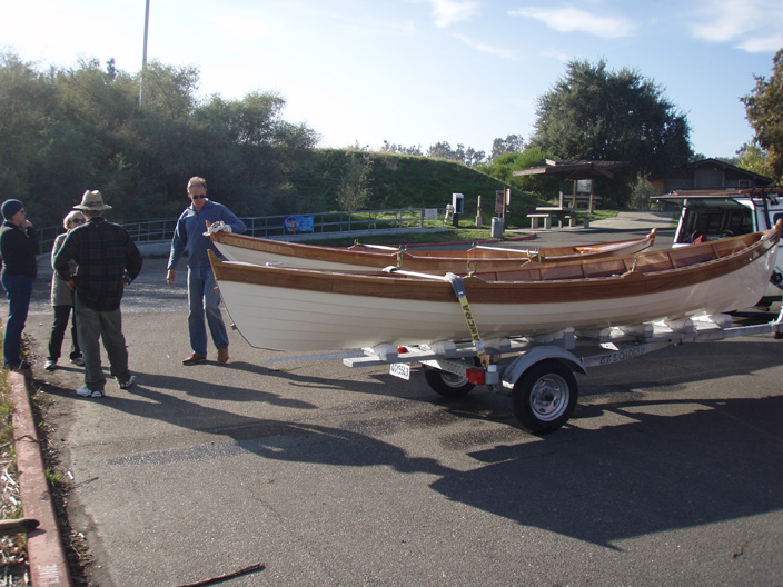  Foster's magnificent boats -- a Peapod and his Norse Dory "Augusta